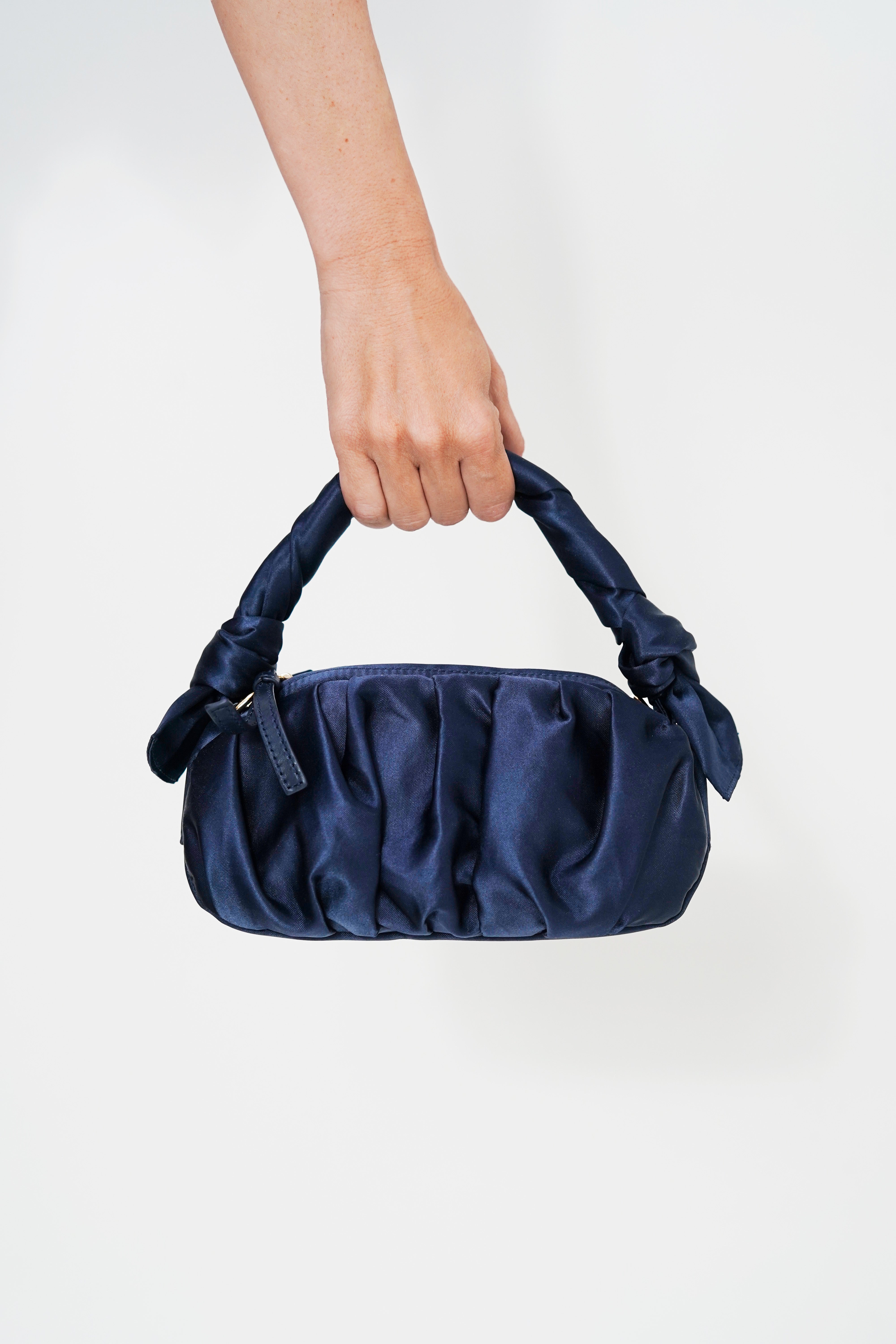 NOVELTY | SATIN NAVY BLUE