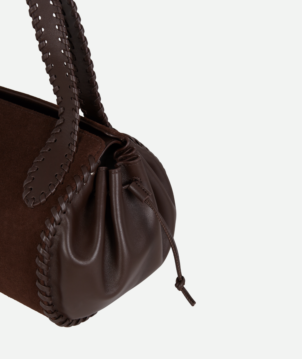 RIDER BAG | DARK CHOCOLATE SUEDE