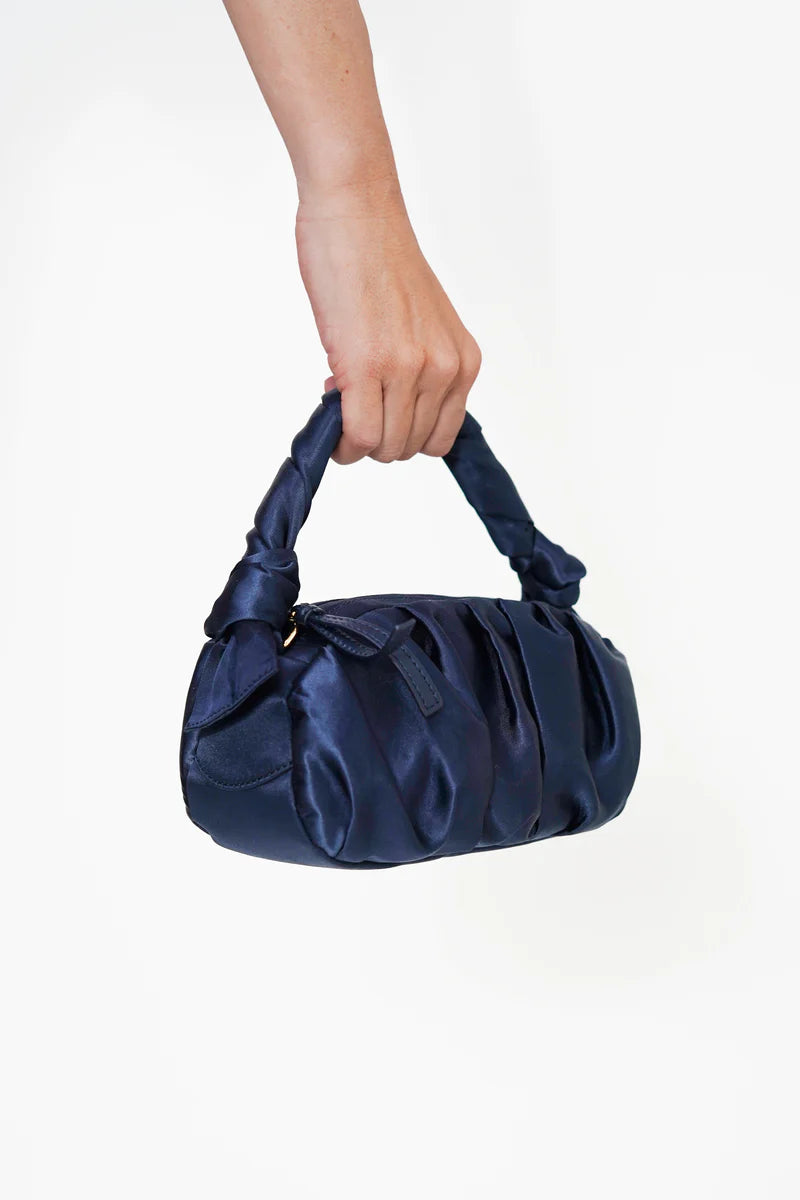 NOVELTY | SATIN NAVY BLUE