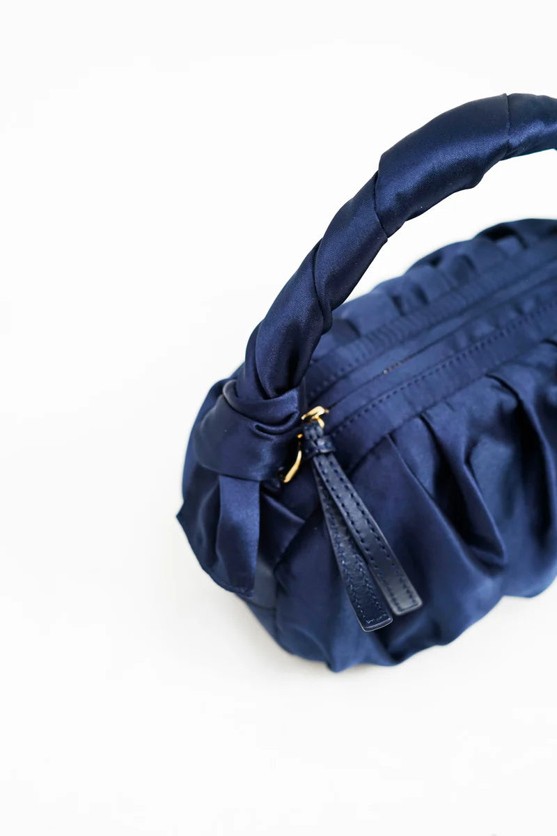 NOVELTY | SATIN NAVY BLUE