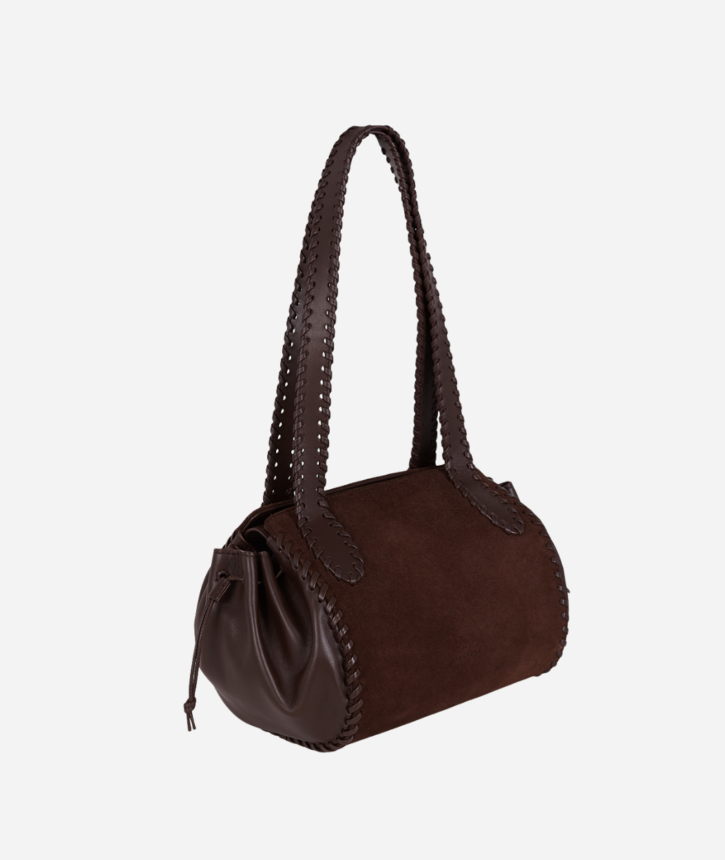 RIDER BAG | DARK CHOCOLATE SUEDE