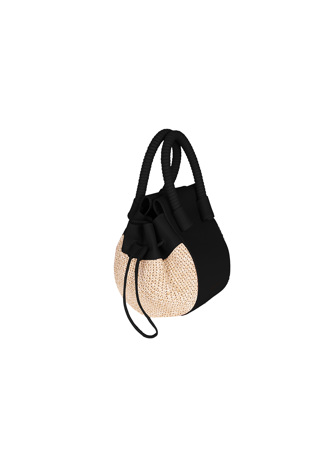 BUBBLE RAFFIA | BLACK