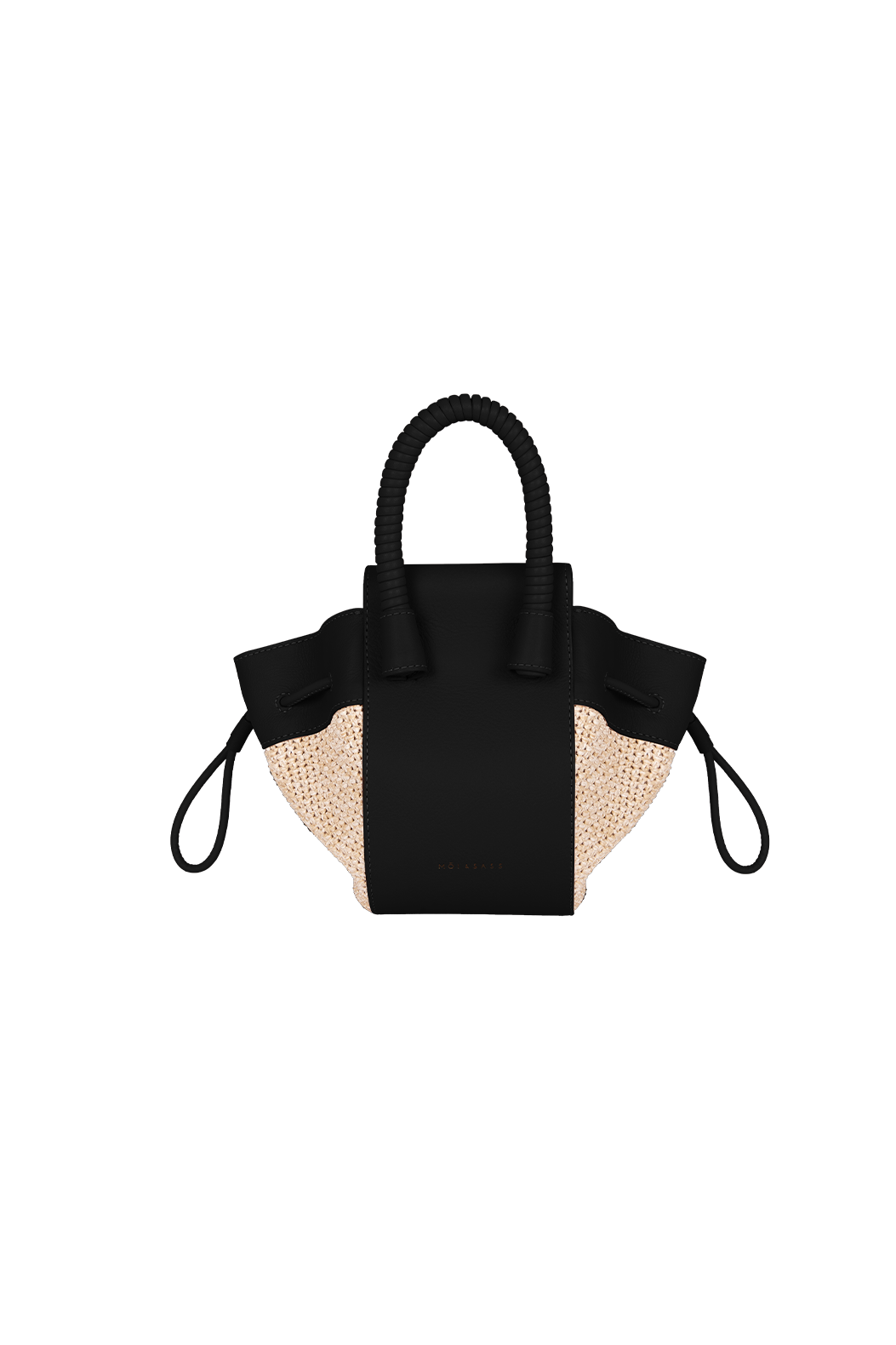 BUBBLE RAFFIA | BLACK