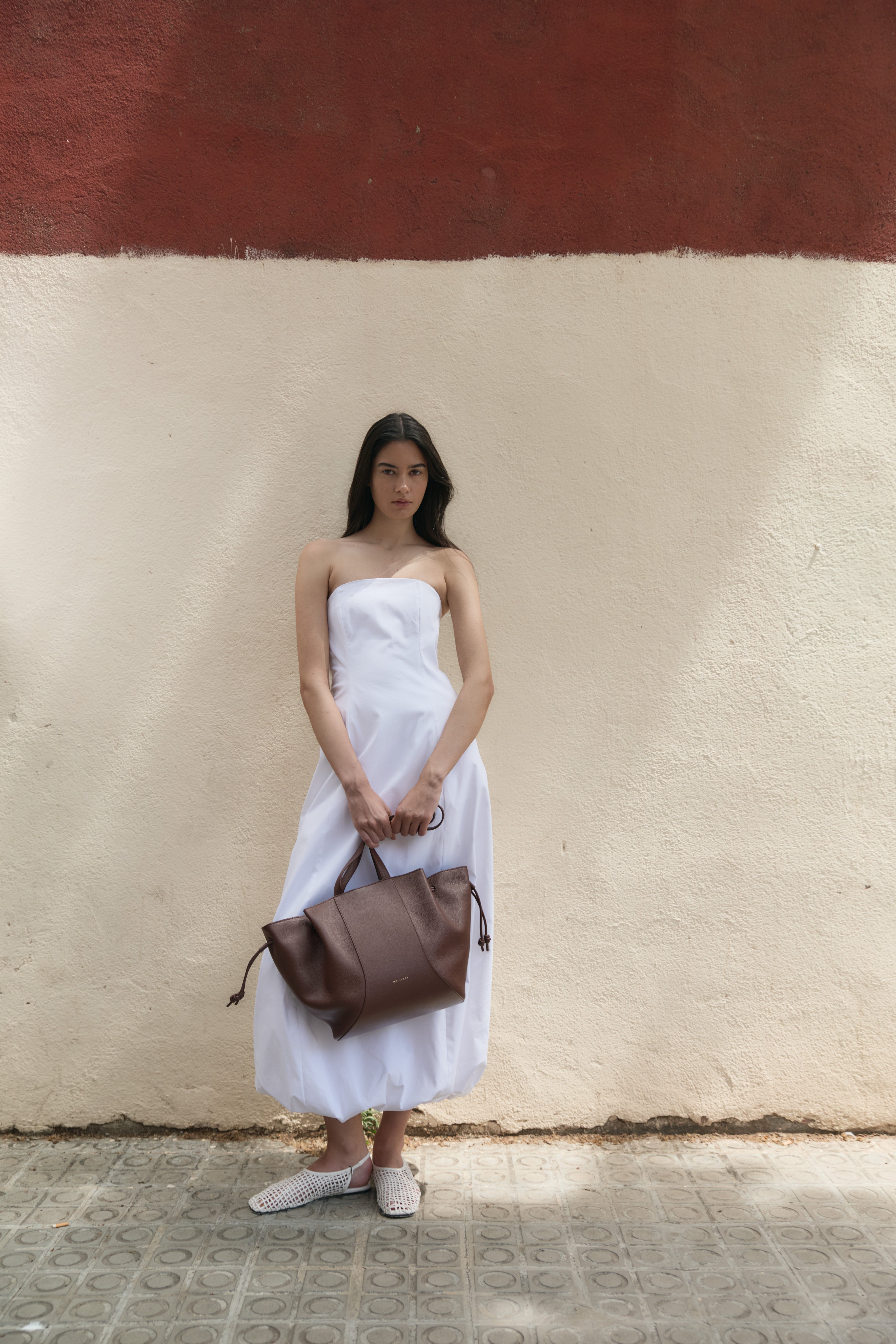 BUBBLE TOTE | CHOCOLATE