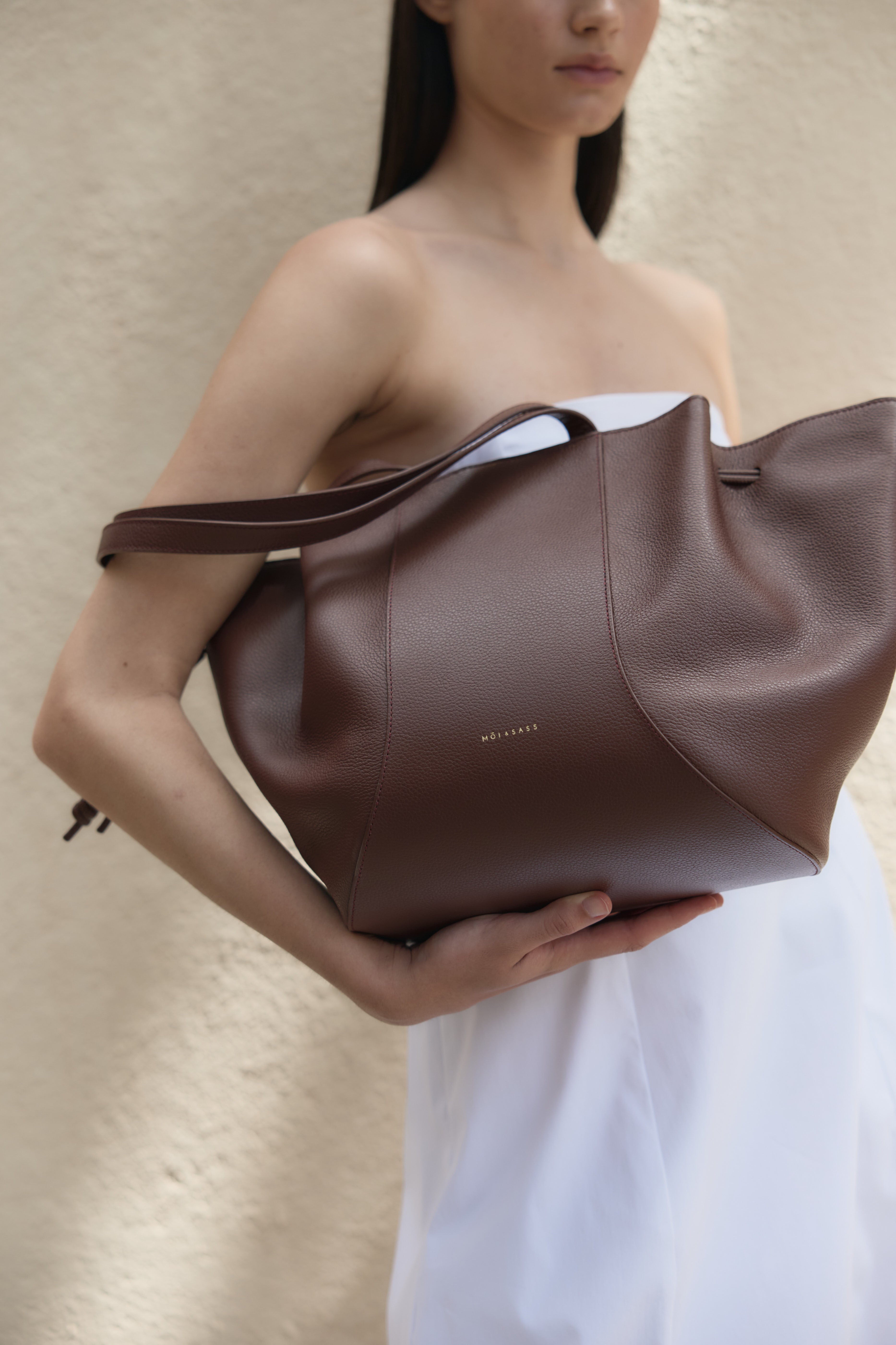 BUBBLE TOTE | CHOCOLATE