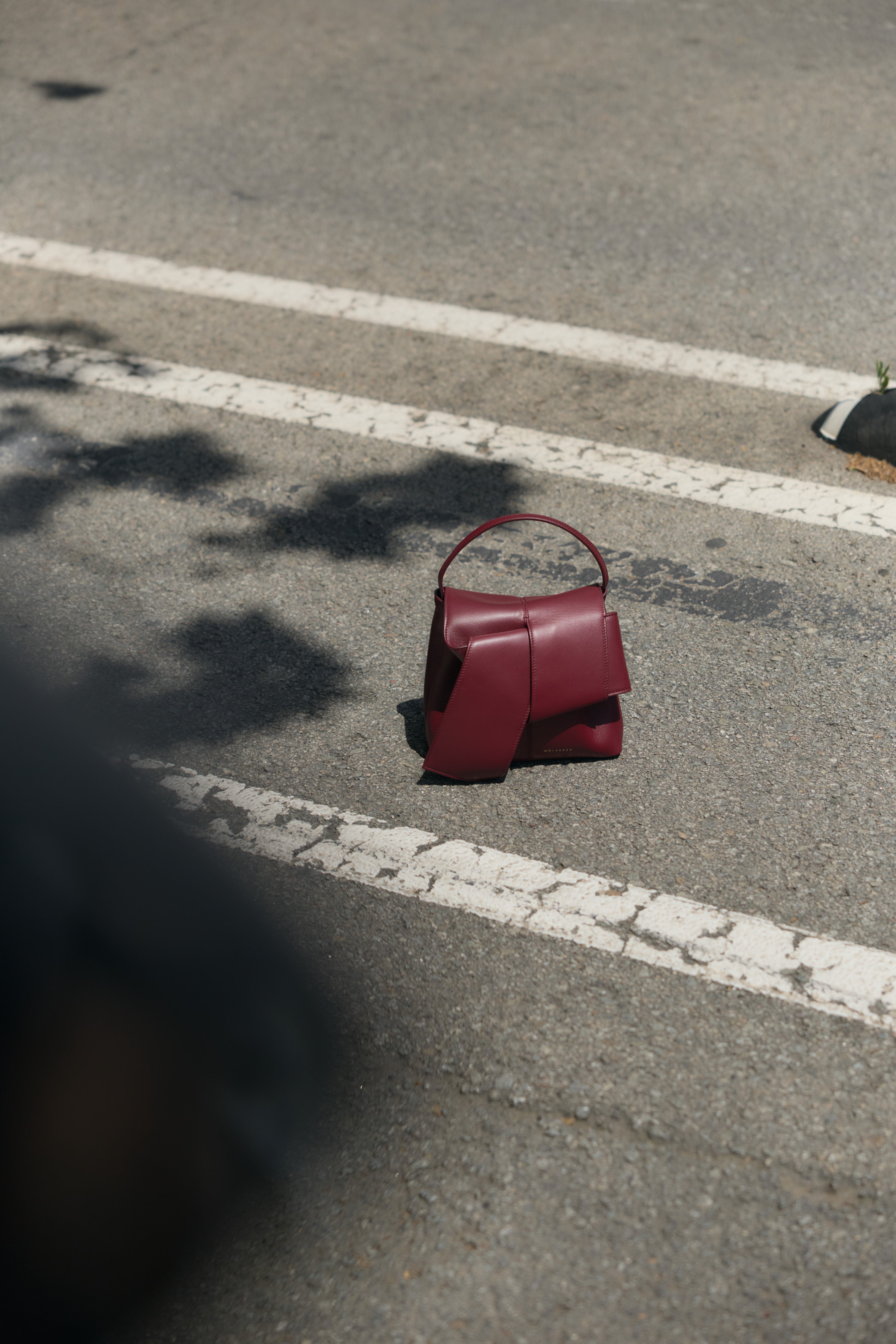 BOW BAG | BURGUNDY