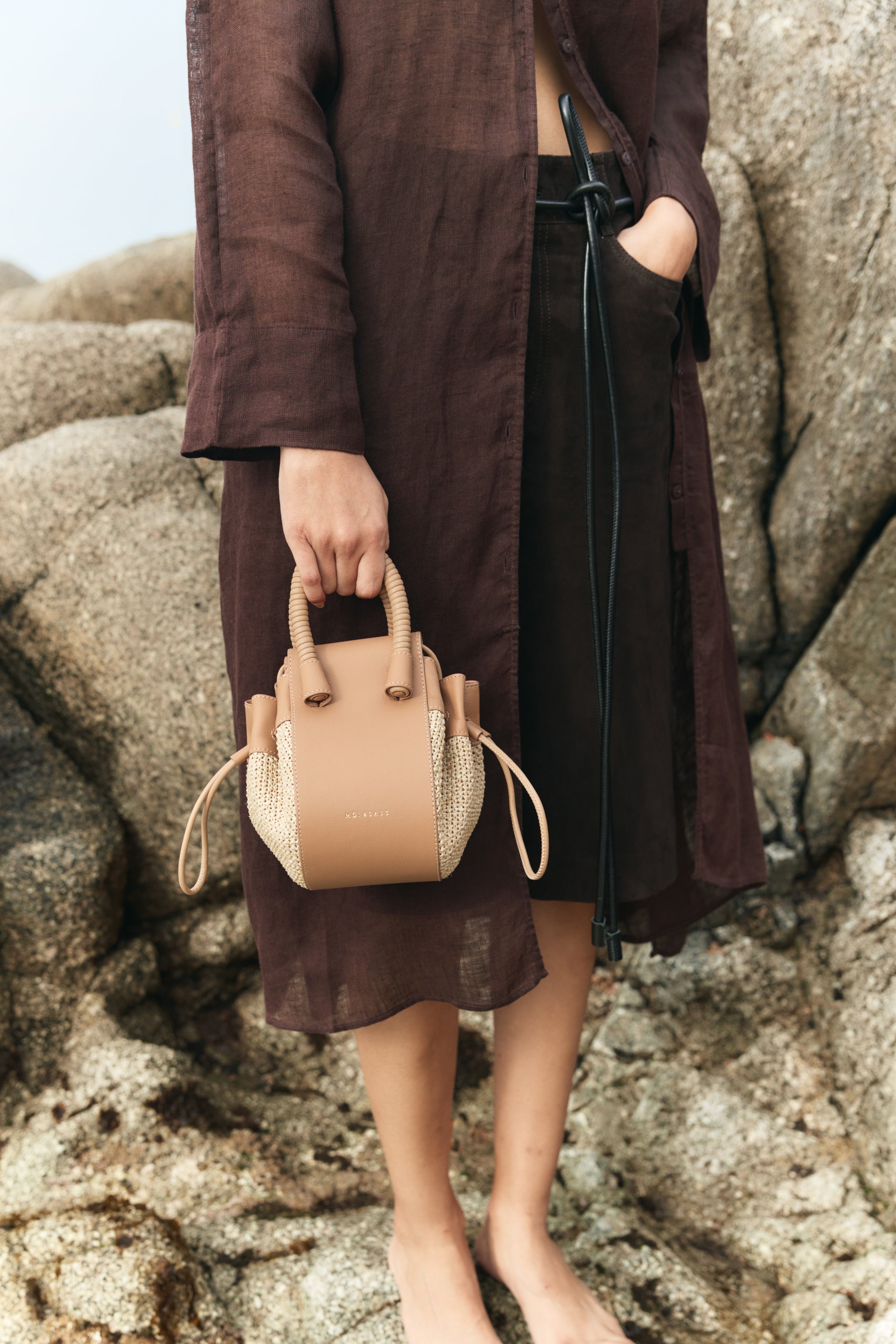 Bubble Raffia | Cappuccino