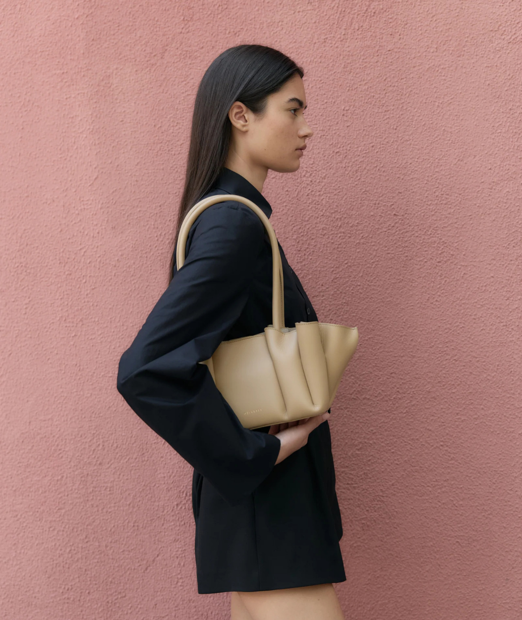 TULIP BAG | CAPPUCCINO