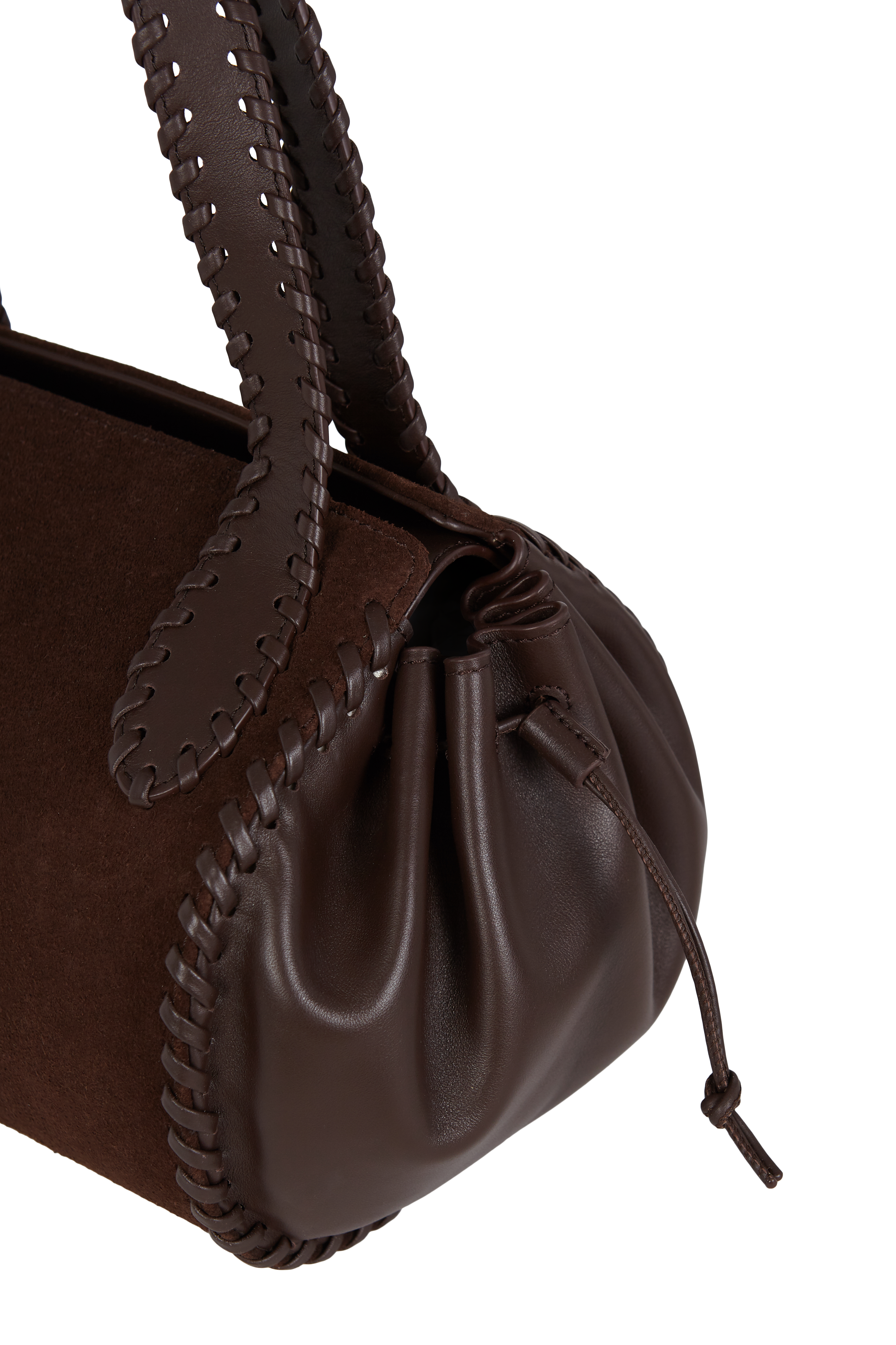 RIDER BAG | DARK CHOCOLATE SUEDE