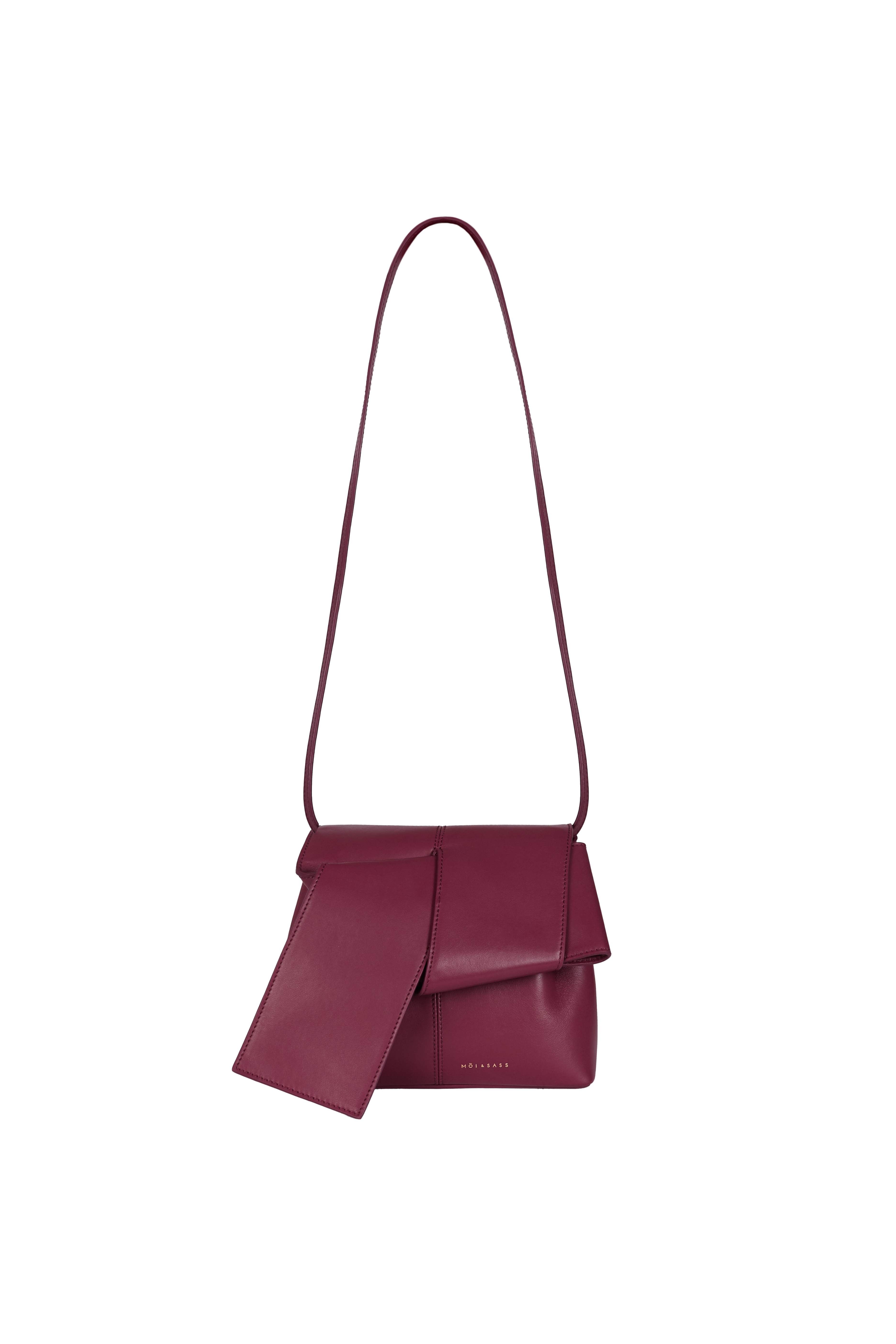 BOW BAG | BURGUNDY