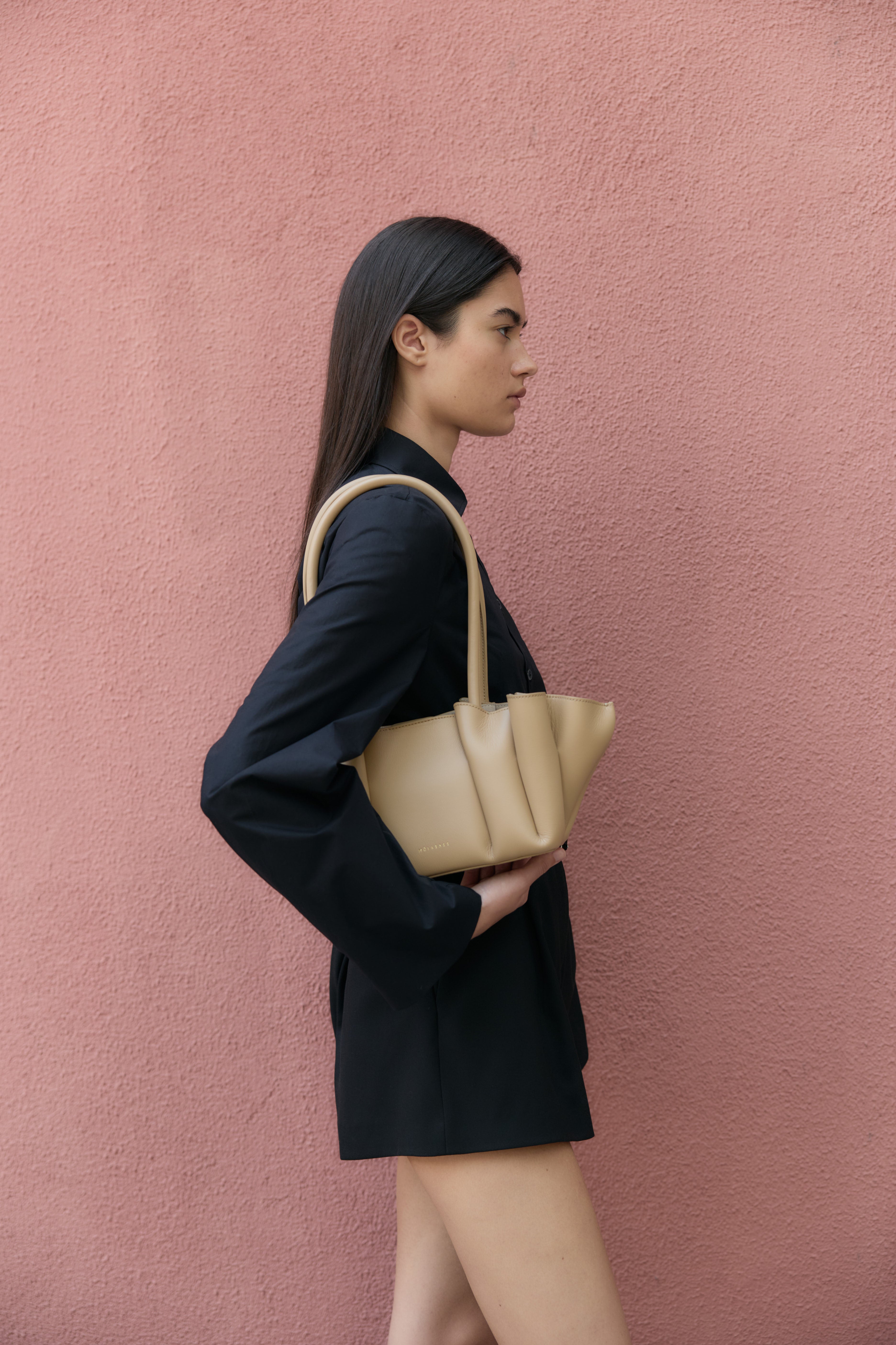 TULIP BAG | CAPPUCCINO