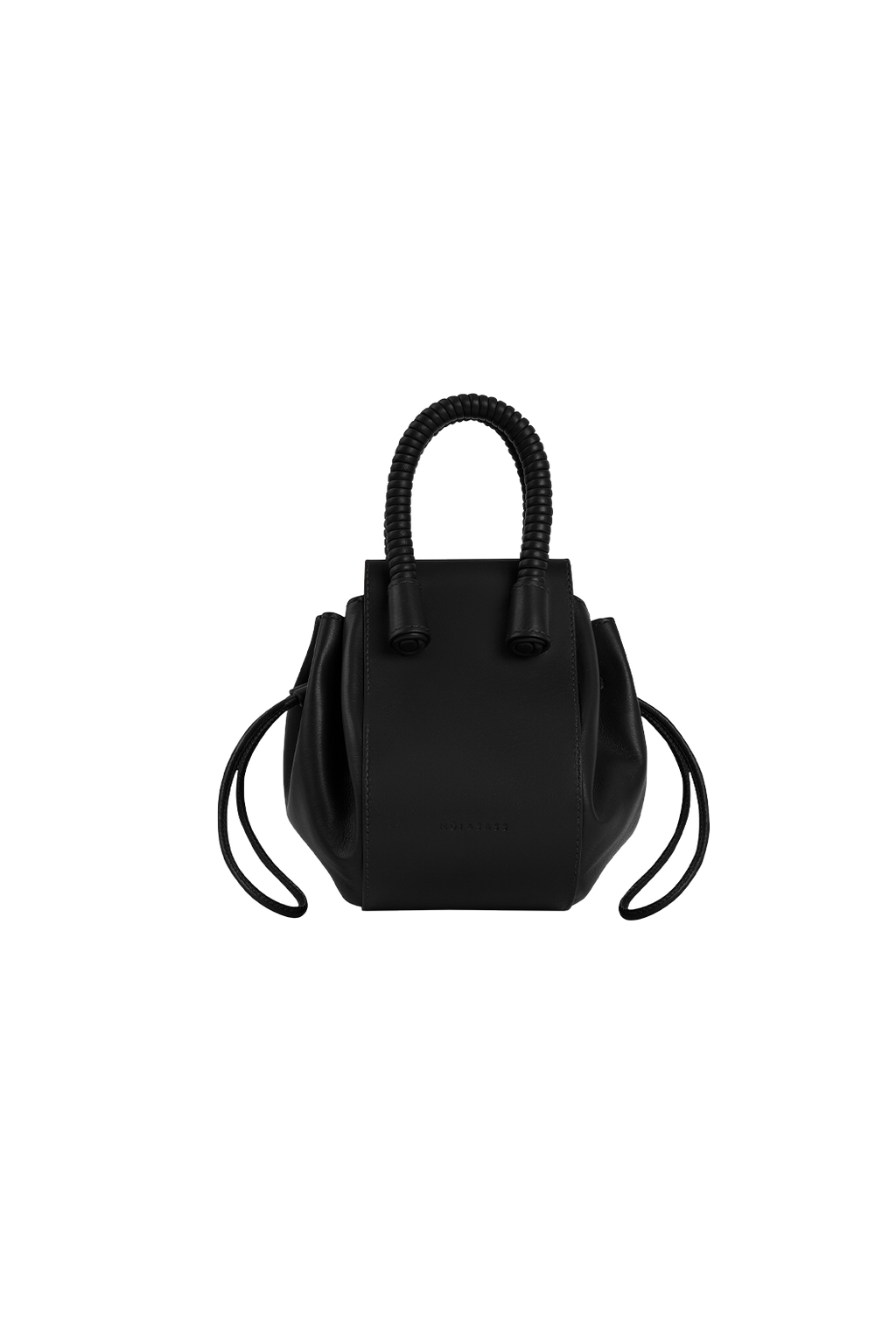 PLEATS MAMA 正規品関税込み HANDLE BUBBLE BAG BLACK Handle Bubble Bag Black : PLEATSMAMA: Sustainable Knit