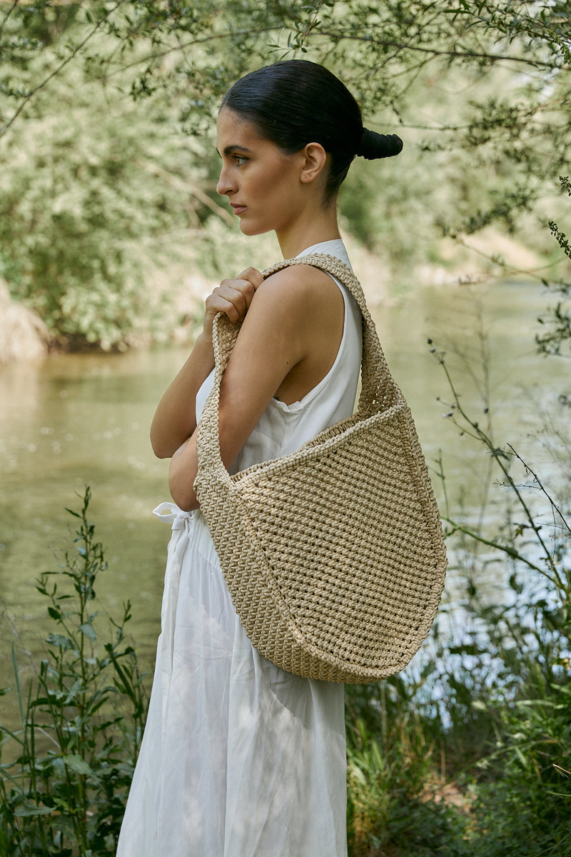BASKET BAG | OFF WHITE