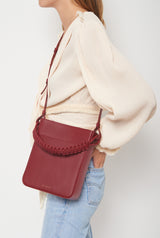 NUNA MINI TOTE | BURGUNDY